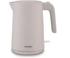 Seeger Elektrinis virdulys Vanduo Virdulys 1,7 l SGR100SB Smėlio spalvos ()