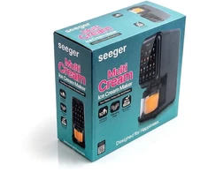 Seeger Ledų gaminimo aparatas MultiCream Ice Kremas Maker SLFRZ5BK Juodas (Seeger)