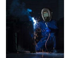 Sefa Verlag Automatiškai tamsėjanti suvirinimo kaukė su reguliuojamu filtru. Pilnai saulės energija maitinamas / maitinamas CR2450 baterijomis