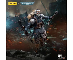 Sega Figūrėlė Warhammer 40k Astra Militarum Death Korps of Krieg veteranų būrio gvardietis 1/18 0 cm