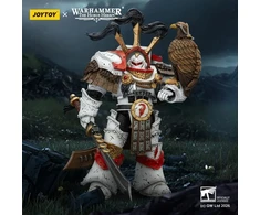 Sega Figūrėlė Warhammer The Horus Heresy Baltas Scars Legion Praetor Cataphractii terminatorių šarvuose su Cyber Hawk, Čogorio kalaviju ir combi-melta 14 cm
