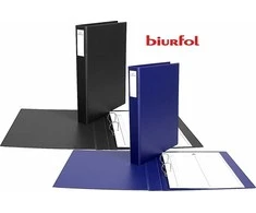 Asmeninis failų aplankas A4/40MM/2R PVC BIURFOL TD-04- CZR