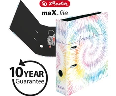 Segregator Herlitz Herlitz Ordner maX.file A4 8cm New Batik Freedom