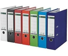 Leitz A4 80mm separatorius juodas (4002432332328)