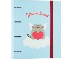 Pusheen - segtuvas iš Purrfect Love kolekcijos (4 žiedai)