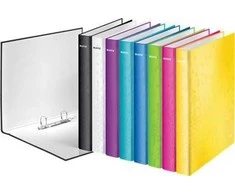Segregatorius Leitz Wow 2 žiedinis A4 40 mm balta (42410001)