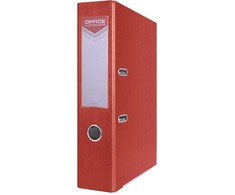 Office Products Segtuvas su metaliniu apvadu A4 75mm raudonas
