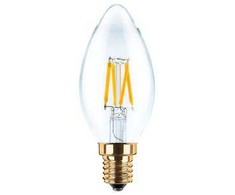 Segula 55201 LED lemputė Šiltai balta 2200K 3W E14 F