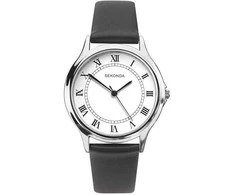 Laikrodis Sekonda , , Quartz Leather Strap Watch, 1683.82, For Men For Men