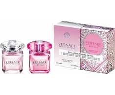 Kvepalų rinkinys moterims Versace Bright Crystal EDT, 30ml + Versace Bright Crystal Absolu EDP, 30ml