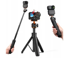 Mini trikojis selfie lazdelė 65cm 360° galvutė skirta Dji Osmo Nano / Action 6 / Kf09.181