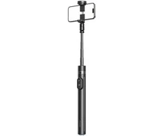 Selfie stick Wozinsky WRZP1 with automatically extendable legs, tripod function, 1.7m – juodos spalvos