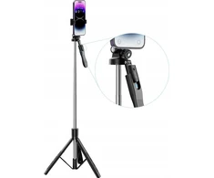 XO asmenukių lazda "Bluetooth" trikojis SS15 juodas 180 cm