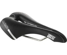 Selle Italia PARDUODAME ITALIA DIVA GEL SUPERFLOW S (id atitikimas - S3) TI 316 Tube 7, fibra-tek, 275g juodas (NAUJAS)