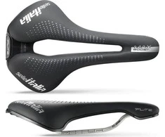 Selle Italia balnas SELLE ITALIA MAX FLITE BOOST GEL SUPERFLOW L (id atitikimas - L3) TI 316 Tube 7, Fiber-tek, juodas (NAUJAS)