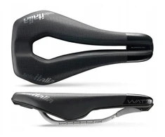 Selle Italia SELLE ITALIA WATT GEL SUPERFLOW balnas (id atitikimas - U3) TI 316 Tube 7, duro-tek, juodas (NAUJAS)