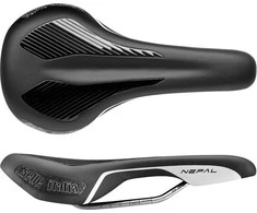 Selle Italia NETAL TI S balnelis (id match - S1) TI 316 Tube 7 Fibra- tek Juodas (SIT -028A001IKC001)