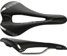 Selle Italia PARDUODAME ITALIA MAX SLR GEL SUPERFLOW L balnelis (id atitinka - L3) TI 316 Tube 7, fiber-tek, 280g juoda (NAUJA)