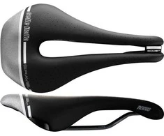 Selle Italia NAVUS KROVINIŲ GRAVEL TECH SUPERFLOW S (id rungtynės - S3) TI 316 Tube 7, fibra- tek, 255g juoda ir pilka (NEW)