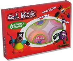 Sellmar COOL KITEK neoninė plastikinė pasta 6 vnt. - CK6