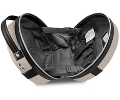 Kelioninis lagaminas ABS VINTAGE T5674-1 ŠAMPANĖS SEMI LINE