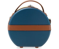 Kelioninis Kelioninė lagaminas ABS VINTAGE T5672-1 Granatas-Ruda SEMI LINE