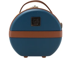 Kelioninis Kelioninė lagaminas ABS VINTAGE T5672-1 Granatas-Ruda SEMI LINE