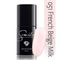 Semilac 051 Prancūziškas smėlio spalvos pienas 7ml