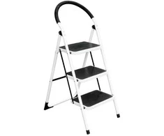 Haushalt Semilac 3 STEP STEEL LADDER BL-C103 Baltas