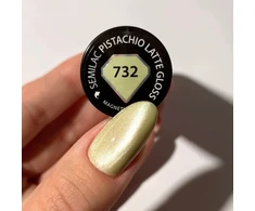 Semilac Lakas 732 Pistachio Latte Gloss 7ml&amp; (5902751478778)