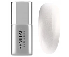 Semilac Hibridiniai lakai ir geliai Top No Wipe Sidabrinis Gloss Cat Eye T35