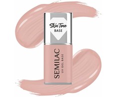 Semilac SEMILAC Skin Tone Baza coverowa do lakierów hybrydowych półtransparentna Pale rusvai gelsvas 7 ml