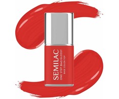 Semilac SEMILAC One Step Glossy 3in1 Lakier hybrydowy do paznokci S530 Scarlet 7 ml