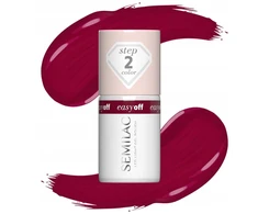 Semilac SEMILAC Easy Off hibridinis lakas Led Light Cherry Coke 7 ml