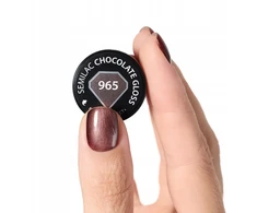 Semilac SEMILAC Inner Glow hibridinis lakas 965 Chocolate Gloss 7 ml