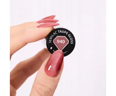 Semilac SEMILAC hibridinis nagų lakas Taupe Gloss 940 7 ml