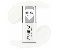 Semilac SEMILAC Skin Tone Baza coverowa do lakierów hybrydowych półtransparentna Coconut Kremas 7 ml