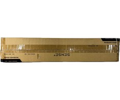 SENSE7 biuro konverteris rašomasis stalas Juodas 81 cmx40 cm