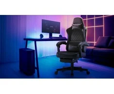 Žaidimų kėdė SENSE7 DEVON PU, juoda
