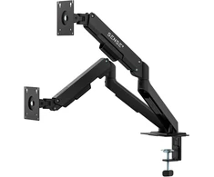 SENSE7 Laikiklis biurkowy na 2 monitory 17''-32'' HANG DOUBLE Light