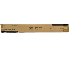 Reguliuojamo aukščio stalas SENSE7 Nojo 120 x 60 cm, Juodas
