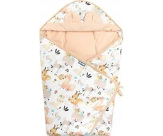 Miegmaišis / autokėdutės užklotas Sensillo Velvet XL, Picnic Peach