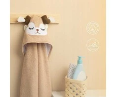 Sensillo Rankšluostis BATHFRIENDS 100x100 SARENKA BEIGE