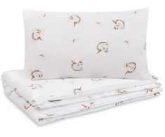 Sensillo Komplektas Pościeli 2 EL. Medvilnė Unicorn beige 100X135