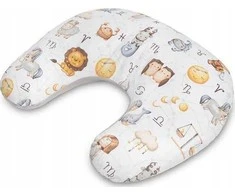 Maitinimo pagalvė Sensillo MUSLINO ZODIAKO PILKA
