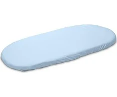 Vaikiška paklodė Sensillo Jersey 75x35, mėlyna
