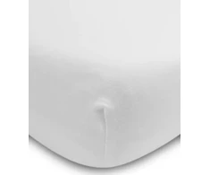 Sensillo Lapas NIEPRZEMAKALNE JERSEY Baltas 140x70 CM 2156 / 4145
