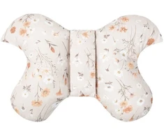 Sensillo BUTTERFLY LOŠTELĖS PAGALVĖ 26X35 BLOOM BEIGE VELVET VEIKLĖ VAIKŲ KĖDĖTYTE
