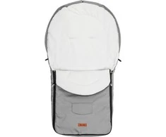 Sensillo "POLAR BAG" šviesiai pilkos spalvos vokelis vaikiškiems vežimėliams (95x40)