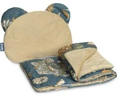 Sensillo VAIKIŠKO VEŽIMĖLIO KOMPLEKTAS VELVET MAROCO BEIGE